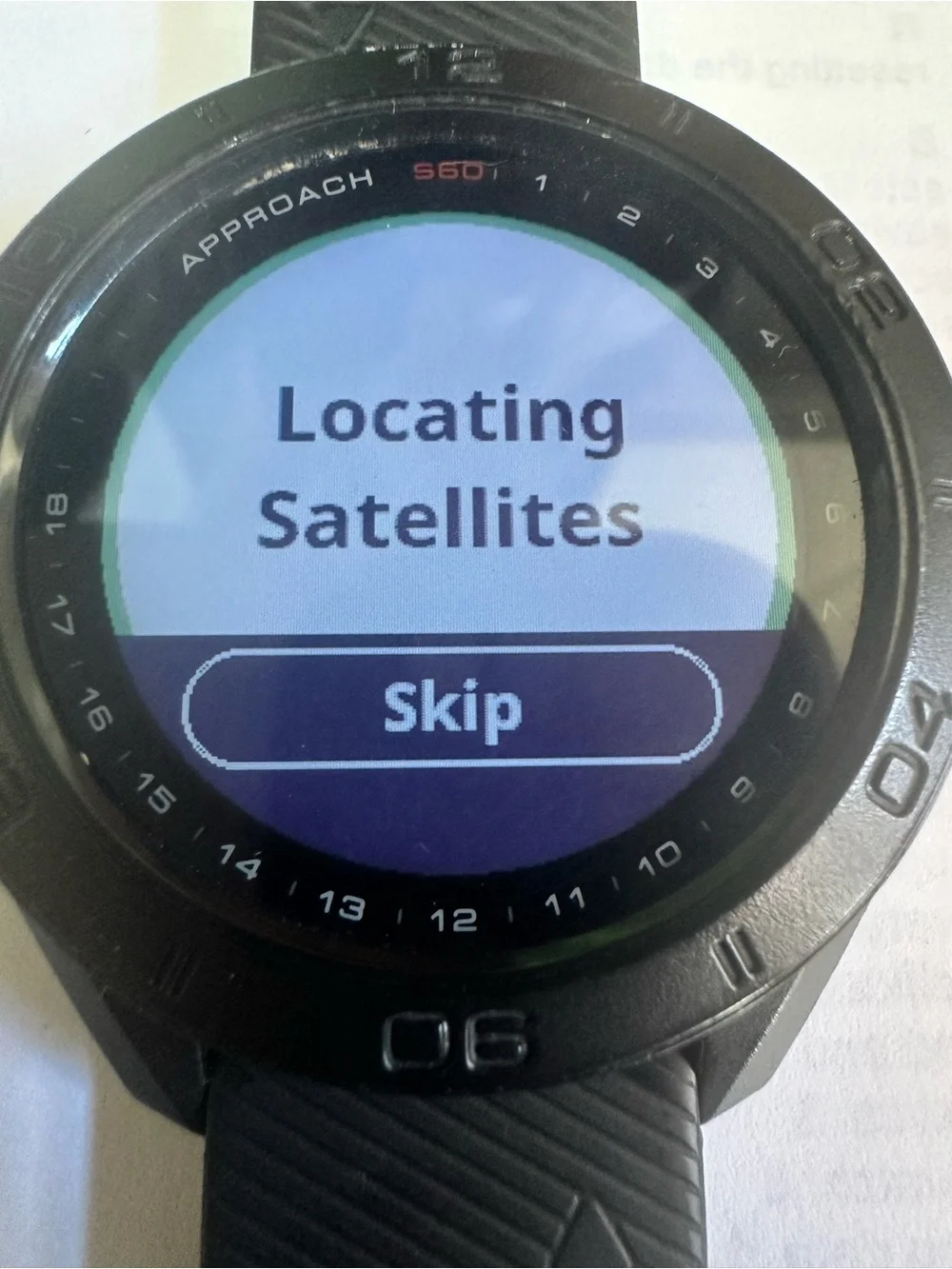Garmin Approach S60 Black Golf Watch